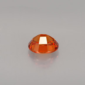 Grenat Spessartite Mandarine Orange naturelle Coupe ovale, 1.04 ct, VVS