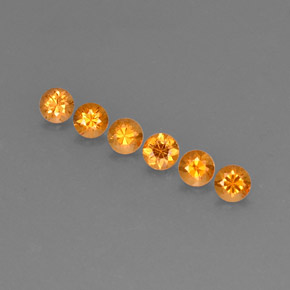 Achetez naturel ct orange grenat spessartite gems, coupe roude, en provenance mozambique chez gemselect. en stock, livraison internationale!