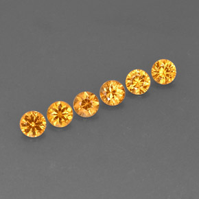 Achetez naturel ct Orange Grenat Spessartite gems, Coupe roude, En provenance Mozambique chez GemSelect. En stock, livraison internationale!