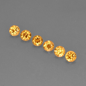 Achetez naturel ct Orange Grenat Spessartite gems, Coupe roude, En provenance Mozambique chez GemSelect. En stock, livraison internationale!