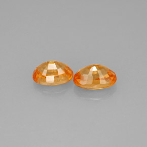 Achetez naturel ct orange grenat spessartite gems, coupe ovale, en provenance mozambique chez gemselect. en stock, livraison internationale!
