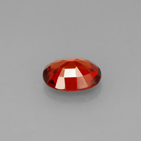 Grenat Spessartite Orange rougeâtre naturelle Coupe ovale, 1.25 ct, VS-SI