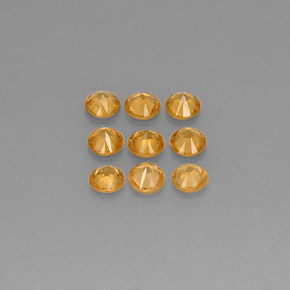 Achetez naturel ct Mandarine Orange Grenat Spessartite gems, Coupe roude, En provenance Mozambique chez GemSelect. En stock, livraison internationale!