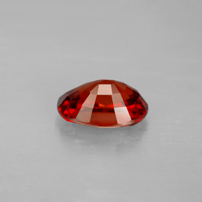 Grenat Spessartite Rouge orange naturelle Coupe ovale, 2.14 ct, VVS-VS