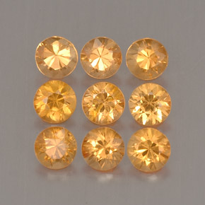 Achetez naturel ct orange grenat spessartite gems, coupe roude, en provenance mozambique chez gemselect. en stock, livraison internationale!