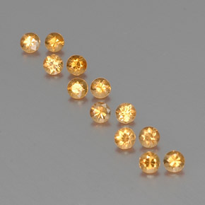 Achetez naturel ct Orange Grenat Spessartite gems, Coupe roude, En provenance Mozambique chez GemSelect. En stock, livraison internationale!