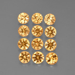 Achetez naturel ct Orange Grenat Spessartite gems, Coupe roude, En provenance Mozambique chez GemSelect. En stock, livraison internationale!