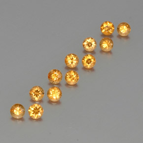 Achetez naturel ct orange grenat spessartite gems, coupe roude, en provenance mozambique chez gemselect. en stock, livraison internationale!