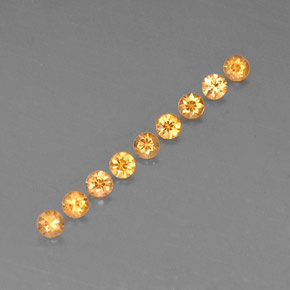 Achetez naturel ct orange grenat spessartite gems, coupe roude, en provenance mozambique chez gemselect. en stock, livraison internationale!
