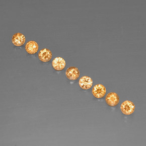 Achetez naturel ct Orange Grenat Spessartite gems, Coupe roude, En provenance Mozambique chez GemSelect. En stock, livraison internationale!