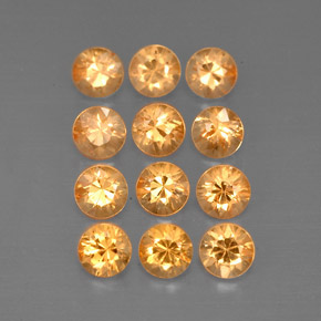 Achetez naturel ct orange grenat spessartite gems, coupe roude, en provenance mozambique chez gemselect. en stock, livraison internationale!