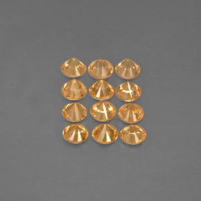 Achetez naturel ct orange grenat spessartite gems, coupe roude, en provenance mozambique chez gemselect. en stock, livraison internationale!