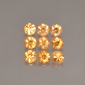 Achetez naturel ct orange grenat spessartite gems, coupe roude, en provenance mozambique chez gemselect. en stock, livraison internationale!