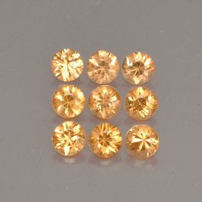Achetez naturel ct orange grenat spessartite gems, coupe roude, en provenance mozambique chez gemselect. en stock, livraison internationale!