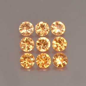 Achetez naturel ct orange grenat spessartite gems, coupe roude, en provenance mozambique chez gemselect. en stock, livraison internationale!