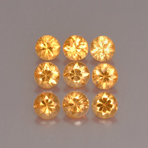 Achetez naturel ct Orange Grenat Spessartite gems, Coupe roude, En provenance Mozambique chez GemSelect. En stock, livraison internationale!