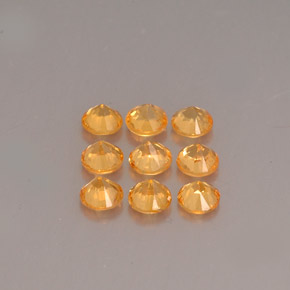 Achetez naturel ct Orange Grenat Spessartite gems, Coupe roude, En provenance Mozambique chez GemSelect. En stock, livraison internationale!