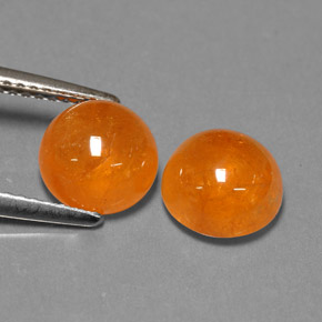 Achetez naturel ct orange grenat spessartite gems, transparent, en provenance mozambique chez gemselect. en stock, livraison internationale!