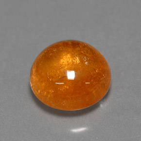 Grenat Spessartite Orange naturelle Transparent, 2.50 ct, Transparent / Translucide