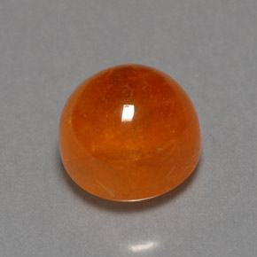 Grenat spessartite orange naturelle transparent, 2,87 ct, transparent / translucide