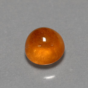 Grenat spessartite orange naturelle transparent, 1,70 ct, transparent / translucide