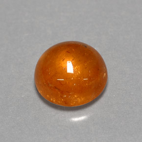 Grenat Spessartite Orange naturelle Transparent, 1.73 ct, Transparent / Translucide