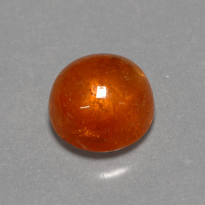Grenat spessartite orange naturelle transparent, 2,17 ct, transparent / translucide