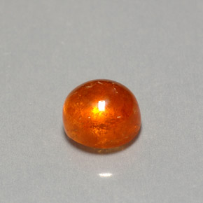 Grenat spessartite orange naturelle transparent, 2,47 ct, transparent / translucide