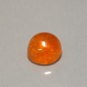 Grenat spessartite orange naturelle transparent, 2,37 ct, transparent / translucide