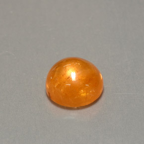 Grenat Spessartite Orange naturelle Transparent, 2.30 ct, Transparent / Translucide