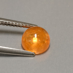 Grenat Spessartite Orange naturelle Transparent, 2.30 ct, Transparent / Translucide