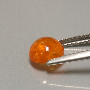 Grenat spessartite orange naturelle transparent, 2,32 ct, transparent / translucide