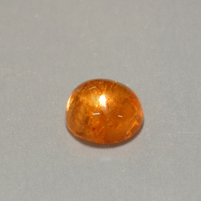 Grenat Spessartite Orange naturelle Transparent, 2.04 ct, Transparent / Translucide