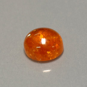 Grenat spessartite orange naturelle transparent, 1,43 ct, transparent / translucide