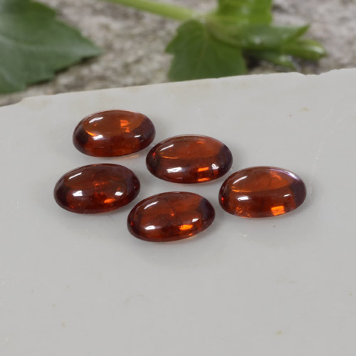Achetez naturel 4,97ct orange grenat spessartite gems, transparent, en provenance mozambique chez gemselect. en stock, livraison internationale!