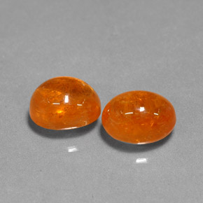 Achetez naturel ct orange grenat spessartite gems, coupe ovale, en provenance mozambique chez gemselect. en stock, livraison internationale!