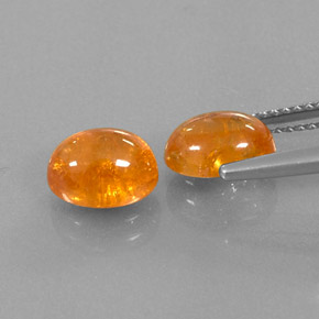 Achetez naturel ct orange grenat spessartite gems, transparent, en provenance mozambique chez gemselect. en stock, livraison internationale!