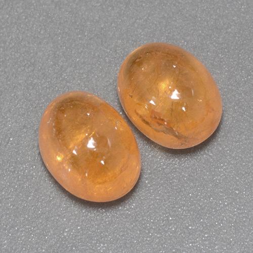 Achetez naturel 5,11ct orange grenat spessartite gems, coupe ovale, en provenance mozambique chez gemselect. en stock, livraison internationale!