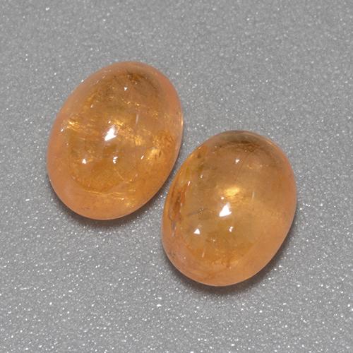 Achetez naturel 5,11ct orange grenat spessartite gems, coupe ovale, en provenance mozambique chez gemselect. en stock, livraison internationale!