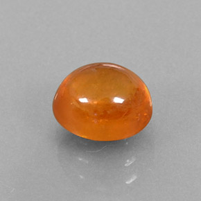 Grenat spessartite orange naturelle transparent, 3,16 ct, transparent / translucide
