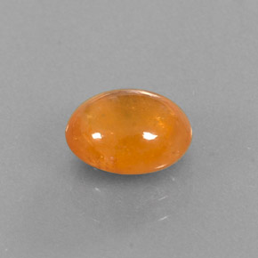 Grenat spessartite orange naturelle transparent, 3,18 ct, transparent / translucide