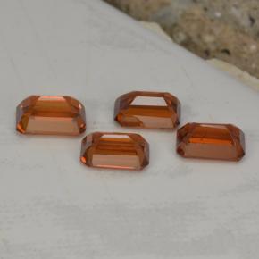 Achetez naturel 2,73ct orange grenat spessartite gems, taille émeraude, en provenance mozambique chez gemselect. en stock, livraison internationale!