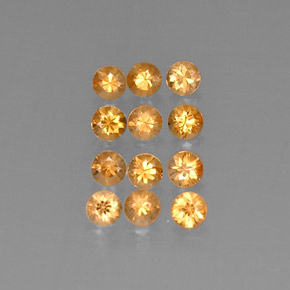 Achetez naturel ct Orange Grenat Spessartite gems, Coupe roude, En provenance Mozambique chez GemSelect. En stock, livraison internationale!