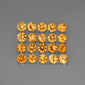 Achetez naturel ct orange grenat spessartite gems, coupe roude, en provenance mozambique chez gemselect. en stock, livraison internationale!