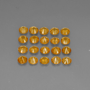 Achetez naturel ct orange grenat spessartite gems, coupe roude, en provenance mozambique chez gemselect. en stock, livraison internationale!