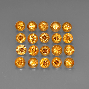 Achetez naturel ct orange grenat spessartite gems, coupe roude, en provenance mozambique chez gemselect. en stock, livraison internationale!