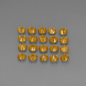 Achetez naturel ct orange grenat spessartite gems, coupe roude, en provenance mozambique chez gemselect. en stock, livraison internationale!