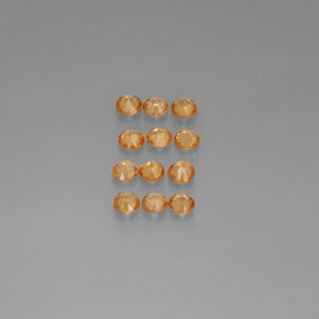 Achetez naturel ct orange grenat spessartite gems, coupe roude, en provenance mozambique chez gemselect. en stock, livraison internationale!
