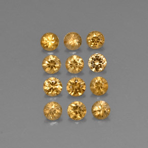 Achetez naturel ct orange grenat spessartite gems, coupe roude, en provenance mozambique chez gemselect. en stock, livraison internationale!