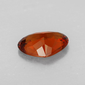 Grenat spessartite rouge naturelle en forme de poire, 1,91 ct, VVS-VS